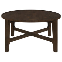 Cota Dark Brown 2-piece Solid Wood Coffee and End Table Set - Ornate Home