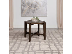 Cota Dark Brown End Table - Ornate Home