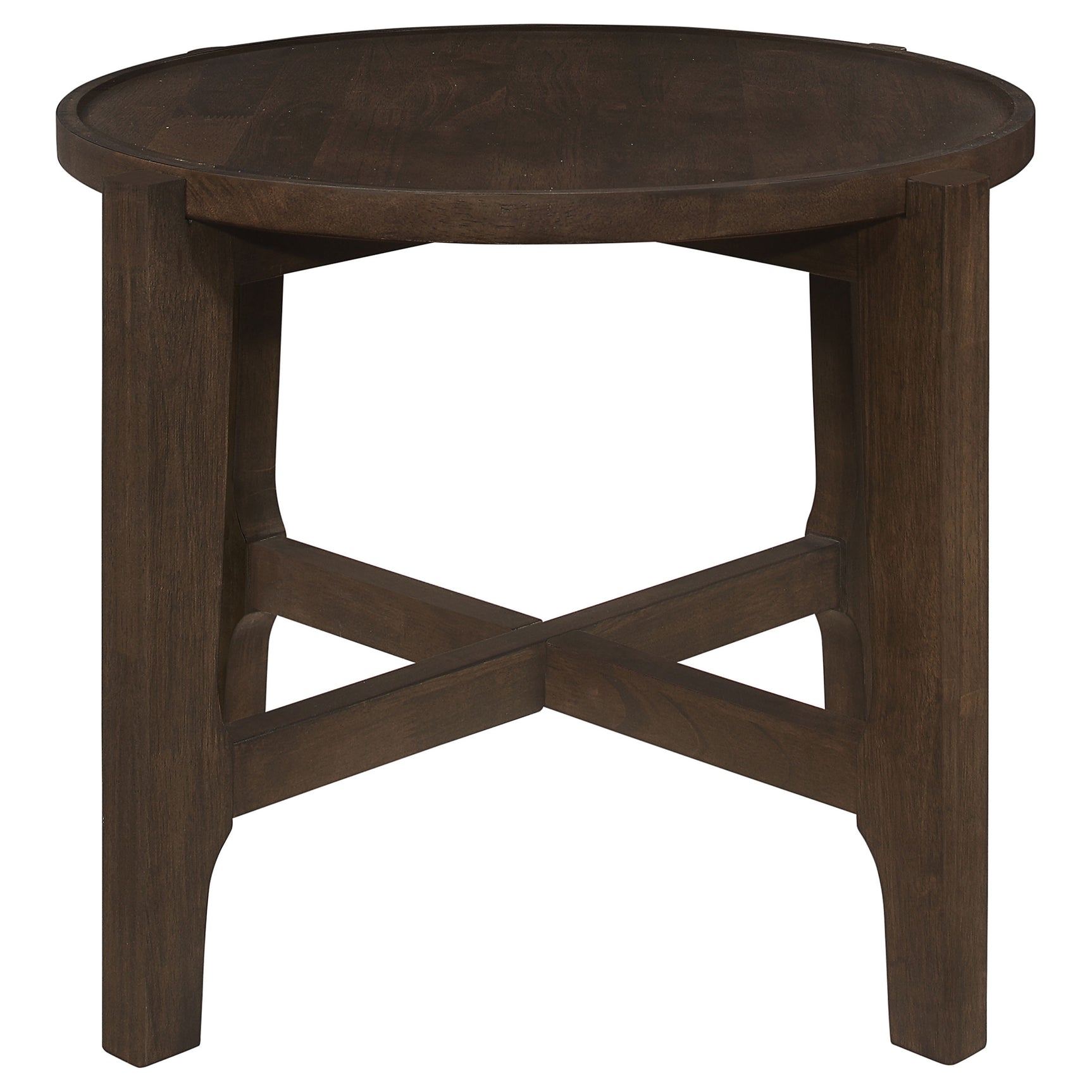 Cota Dark Brown End Table - Ornate Home