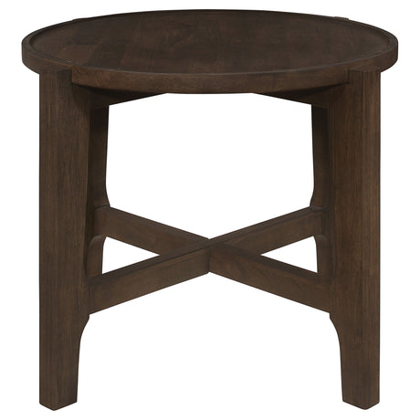 Cota Dark Brown End Table - Ornate Home