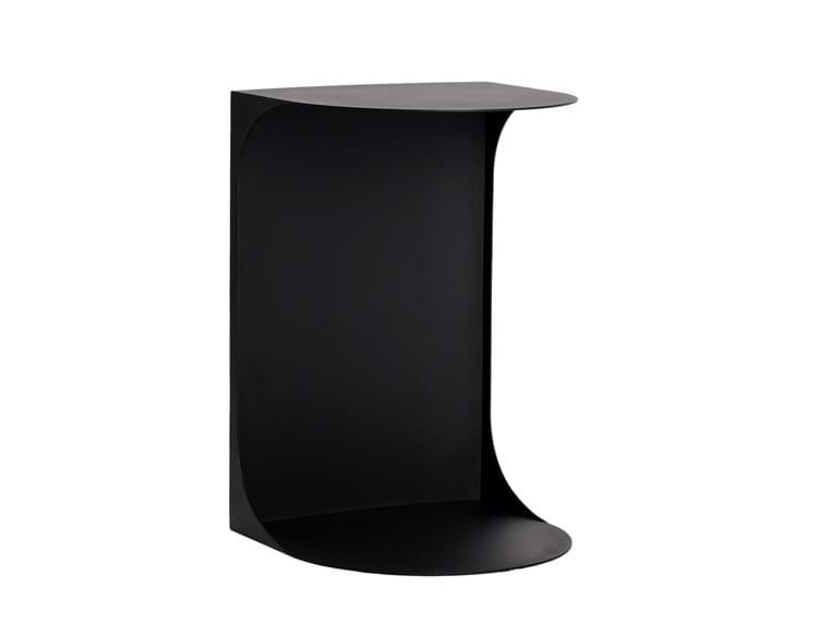Cote Black Metal Accent Table - Ornate Home