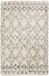 Cotgrave 2x3 Cream Trellis Small Wool Rug - Clearance - Ornate Home
