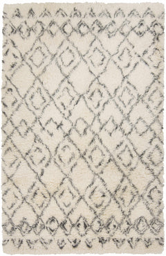 Cotgrave 2x3 Cream Trellis Small Wool Rug - Clearance - Ornate Home