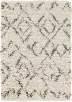 Cotgrave 2x3 Cream Trellis Small Wool Rug - Clearance - Ornate Home