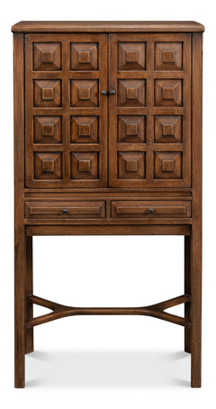 Cotswold Tan Cabinet - Ornate Home