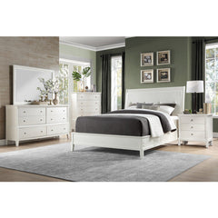 Cotterill Antique White Eastern King Bed - Ornate Home