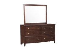 Cotterill Dark Cherry/Black 4-piece Queen Bedroom Set - Ornate Home