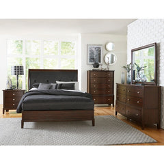 Cotterill Dark Cherry California King Bed - Ornate Home