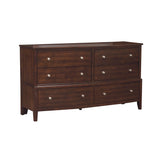 Cotterill Dark Cherry Dresser - Ornate Home