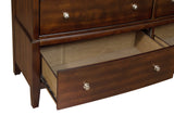 Cotterill Dark Cherry Dresser - Ornate Home