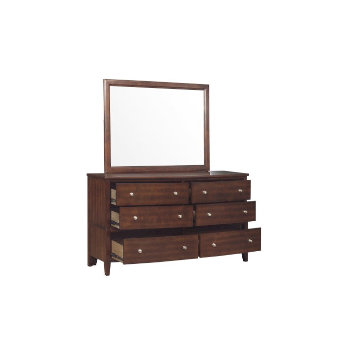 Cotterill Dark Cherry Dresser - Ornate Home