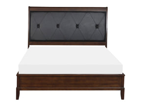 Cotterill Dark Cherry Full Bed - Ornate Home