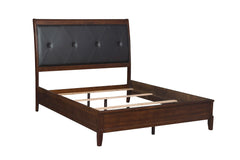 Cotterill Dark Cherry Full Bed - Ornate Home