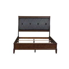 Cotterill Dark Cherry Full Bed - Ornate Home
