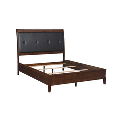 Cotterill Dark Cherry Full Bed - Ornate Home
