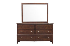 Cotterill Dark Cherry Mirror - Ornate Home