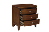 Cotterill Dark Cherry Nightstand - Ornate Home