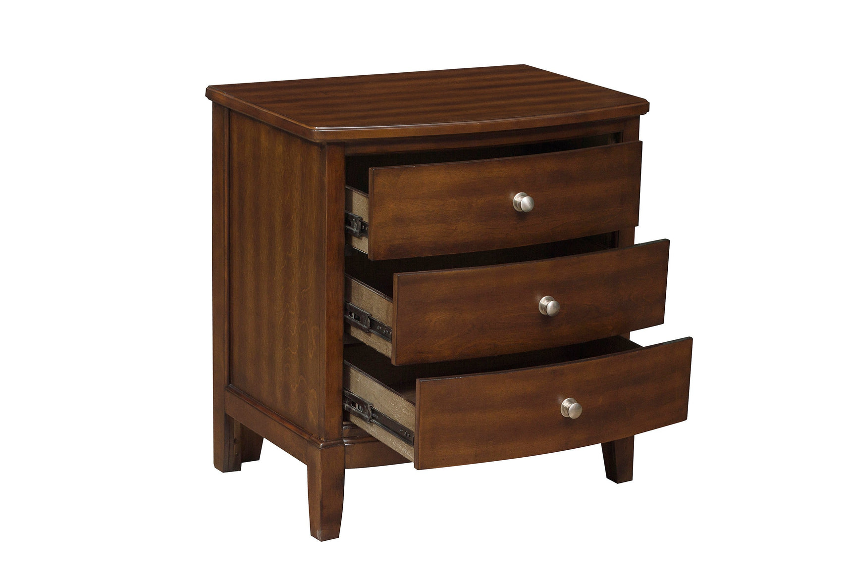 Cotterill Dark Cherry Nightstand - Ornate Home