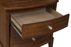 Cotterill Dark Cherry Nightstand - Ornate Home