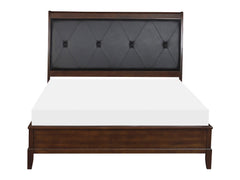 Cotterill Dark Cherry Queen Bed - Ornate Home