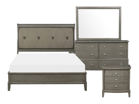 Cotterill Gray 4-piece Queen Bedroom Set - Ornate Home