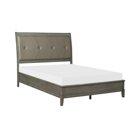 Cotterill Gray Queen Bed - Ornate Home