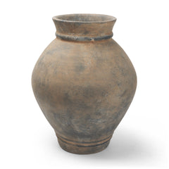 Cotto Taupe Weathered Tall Terracotta Vase - Ornate Home
