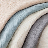 Cotton Quilted Sofa Cover, Non-Slip Couch Protector Fits Backrest, Seat & Armrest - Ornate Home
