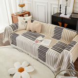 Cotton Sofa Blanket Cover, Throw Blanket Couch Protector, Extra Large Blanket to Cover Couch - Ornate Home