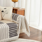 Cotton Sofa Blanket Cover, Throw Blanket Couch Protector, Extra Large Blanket to Cover Couch - Ornate Home