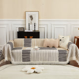 Cotton Sofa Blanket Cover, Throw Blanket Couch Protector, Extra Large Blanket to Cover Couch - Ornate Home