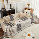Cotton Sofa Blanket Cover, Throw Blanket Couch Protector, Extra Large Blanket to Cover Couch - Ornate Home