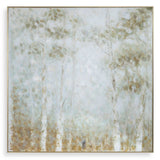 Cotton Woods Multicolor Hand Painted Canvas - Ornate Home