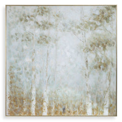 Cotton Woods Multicolor Hand Painted Canvas - Ornate Home