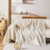 Couch Cover Blanket Couch Covers for Most Shape Sofas Washable Durable Sofa Throw Cover with Tassels - Ornate Home