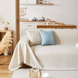 Couch Cover Blanket Couch Covers for Most Shape Sofas Washable Durable Sofa Throw Cover with Tassels - Ornate Home