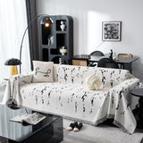 Couch Cover Reversible Chenille Sofa Slipcover for Sectional Multi-Use Decorative Couch Protector - Ornate Home
