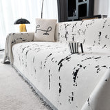 Couch Cover Reversible Chenille Sofa Slipcover for Sectional Multi-Use Decorative Couch Protector - Ornate Home