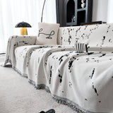 Couch Cover Reversible Chenille Sofa Slipcover for Sectional Multi-Use Decorative Couch Protector - Ornate Home