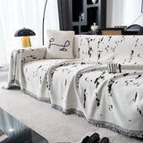 Couch Cover Reversible Chenille Sofa Slipcover for Sectional Multi-Use Decorative Couch Protector - Ornate Home