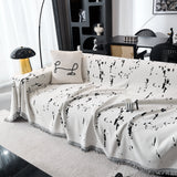 Couch Cover Reversible Chenille Sofa Slipcover for Sectional Multi-Use Decorative Couch Protector - Ornate Home
