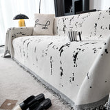 Couch Cover Reversible Chenille Sofa Slipcover for Sectional Multi-Use Decorative Couch Protector - Ornate Home