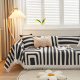 Couch Cover for Most Shape Sofas, Waffle Lattice Sofa Cover Throw, Washable Furniture Covers for Pets - Ornate Home