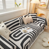 Couch Cover for Most Shape Sofas, Waffle Lattice Sofa Cover Throw, Washable Furniture Covers for Pets - Ornate Home