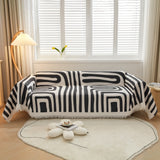 Couch Cover for Most Shape Sofas, Waffle Lattice Sofa Cover Throw, Washable Furniture Covers for Pets - Ornate Home