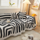 Couch Cover for Most Shape Sofas, Waffle Lattice Sofa Cover Throw, Washable Furniture Covers for Pets - Ornate Home