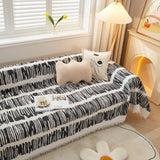 Couch Cover for Most Shape Sofas, Waffle Lattice Sofa Cover Throw, Washable Furniture Covers for Pets - Ornate Home