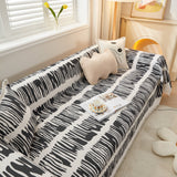 Couch Cover for Most Shape Sofas, Waffle Lattice Sofa Cover Throw, Washable Furniture Covers for Pets - Ornate Home