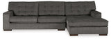Coulee Point Charcoal 2-Piece Sectional with Chaise - Ornate Home