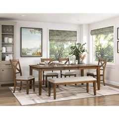 Counsil Cherry Dining Bench - Ornate Home